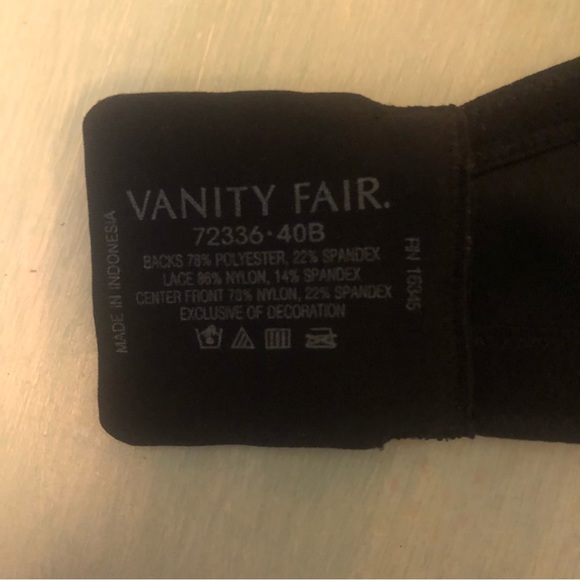 Woman’s Vanity Fair Bra size 40B - Picture 8 of 8
